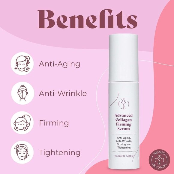 THEALTO Advanced Collagen Firming Serum New Sealed Box - Picture 2 of 15